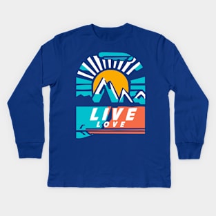 LIVE LOVE Kids Long Sleeve T-Shirt